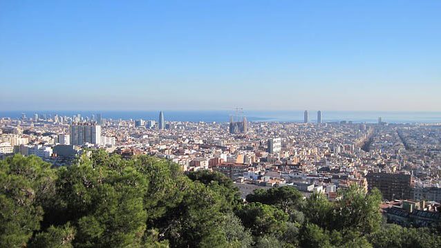 Views of Barcelona from Tibidabo